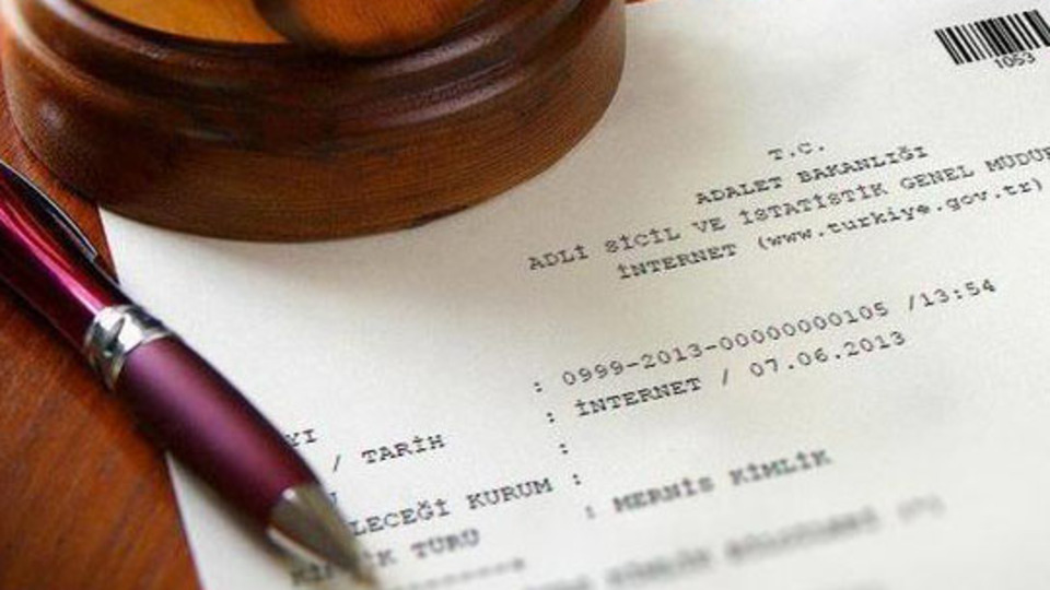 e-Devlet'ten sabıka kaydı sorgulama
