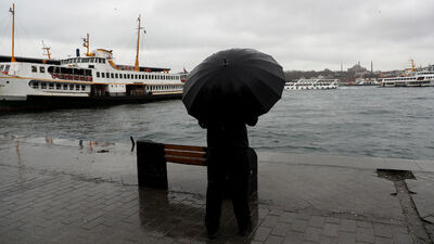 Dikkat! Şemsiyesiz çıkmayın!