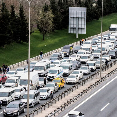 TEM'i kilitleyen olay! Tencereden çıktı