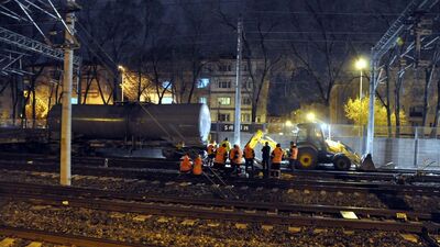 3 vagon olay yerinden kaldırıldı