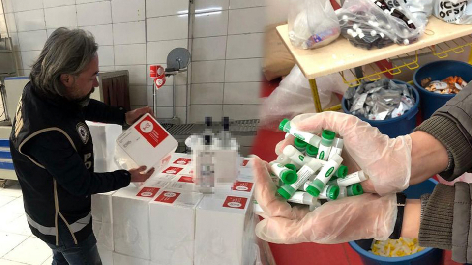 Sahte 6 ton etil alkol ele geçirildi