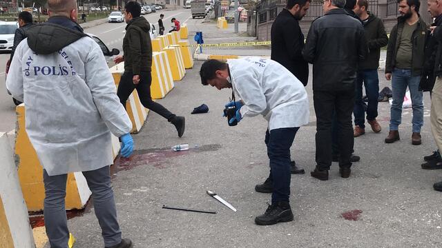 Batman Adliyesi karıştı! 1'i polis 5 yaralı