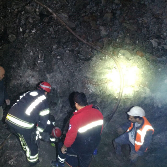 Tünel inşaatında göçük: 1 ölü