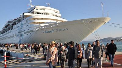 Kruvaziyerde rota yeniden Türkiye