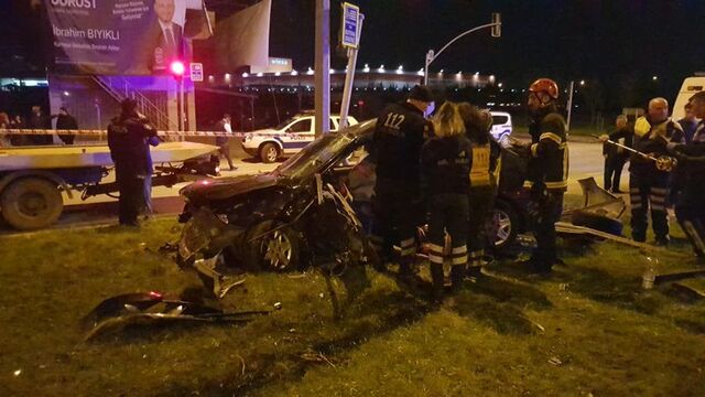 Adıyaman'da feci kaza! 1 ölü, 2 yaralı