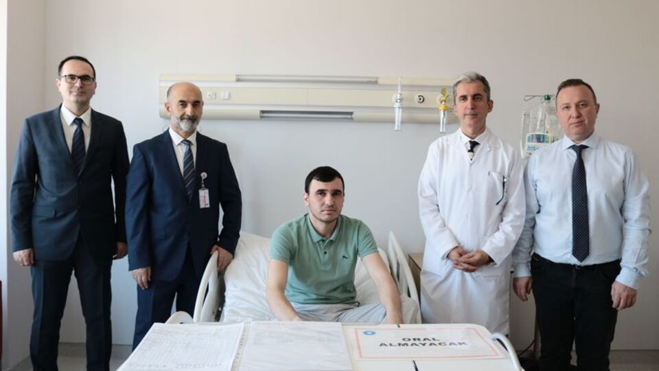 Artık yaptığı yemekleri yiyebilecek!