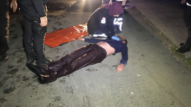 Polis çağırıp intihar girişiminde bulundu