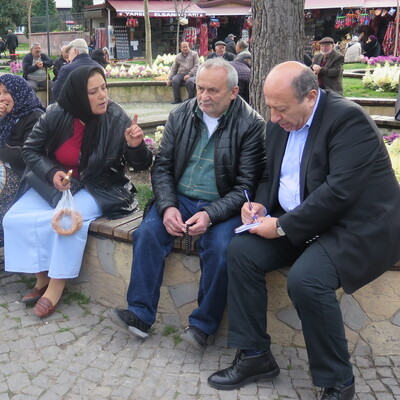 Karadeniz reisine bağlı, başkanına bir "bakaçak"