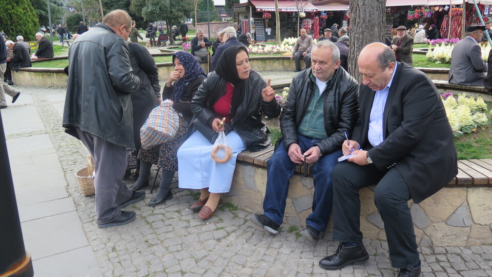 Karadeniz reisine bağlı, başkanına bir "bakaçak"