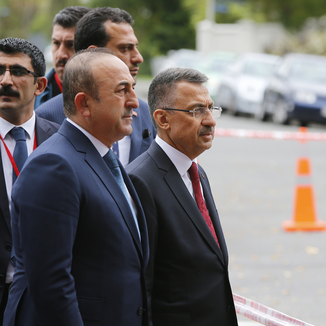 Çavuşoğlu ile Oktay'dan Anzaklar'a anma!
