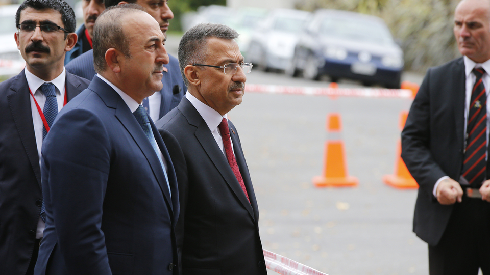 Çavuşoğlu ile Oktay'dan Anzaklar'a anma!