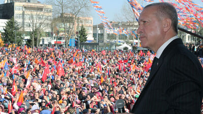 Cumhurbaşkanı Erdoğan'dan tank palet fabrikası yanıtı