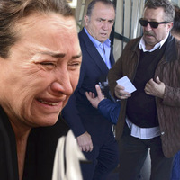 Demet Akbağ'a taziye ziyareti