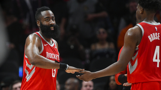 Rockets, Harden ile kazandı