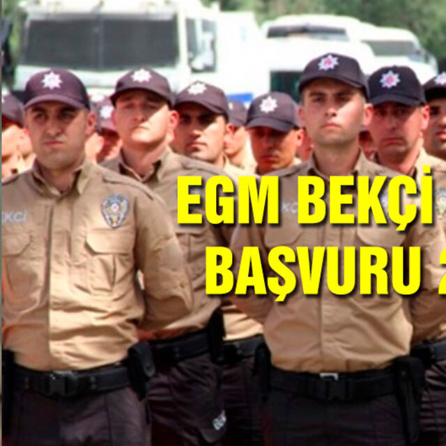 Bekçi alımı başvuru 2019!