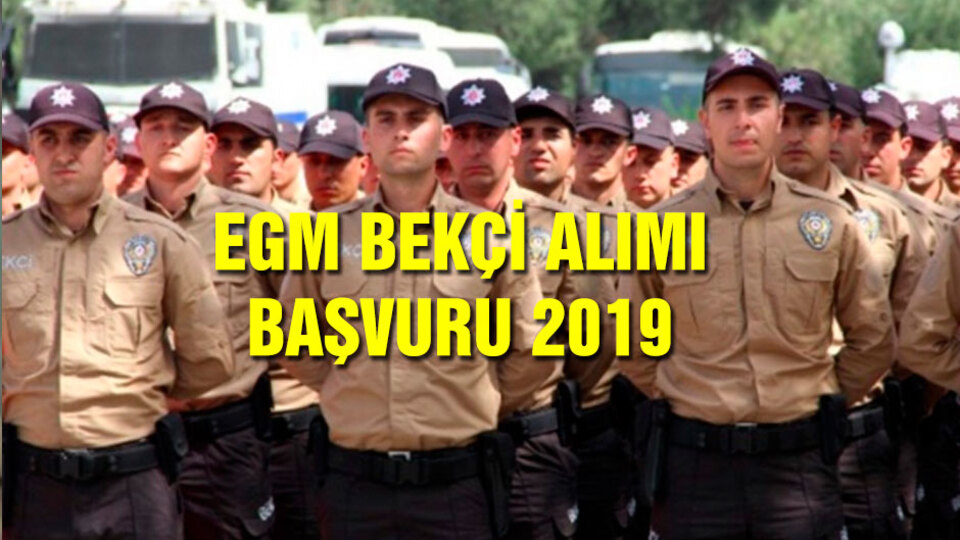 Bekçi alımı başvuru 2019!