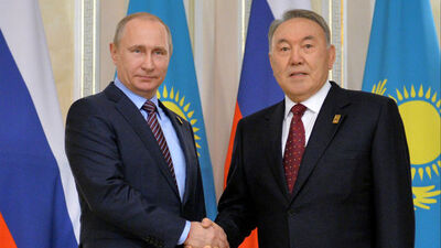 Putin'den Nazarbayev'e teşekkür