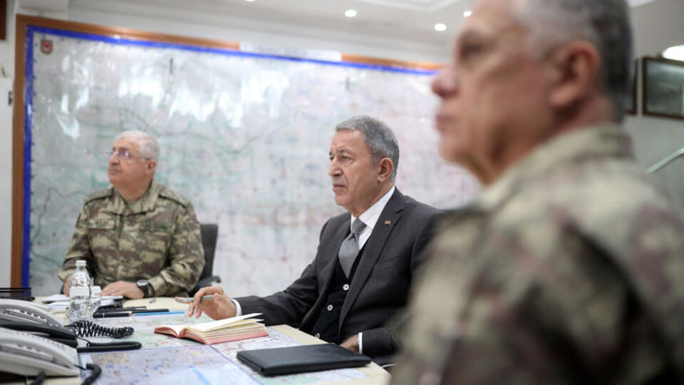 Bakan Akar hain saldırının detaylarını anlattı