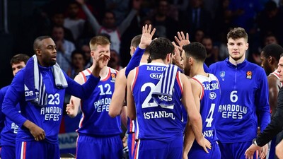Anadolu Efes, Karadağ deplasmanında