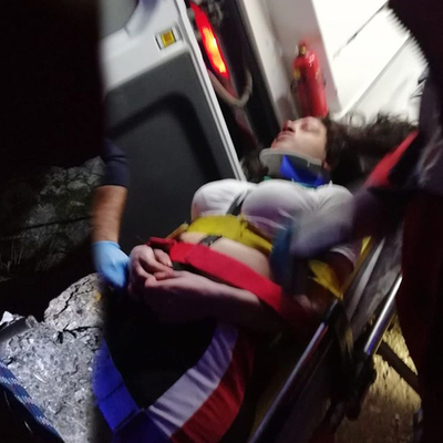 Kayalık alanda gezinti dehşete dönüştü