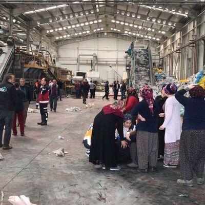 Çarkların arasında korkunç ölüm!
