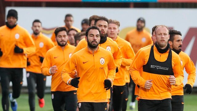 Galatasaray kupa mesaisine başladı