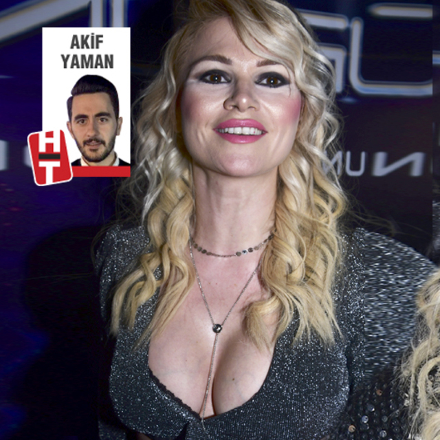 Dekoltesi olay oldu