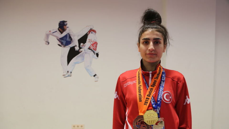 Hatice'nin hedefi altın madalya