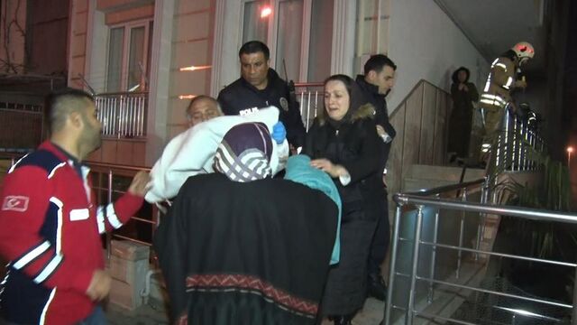 Beylikdüzü'nde yangın paniği