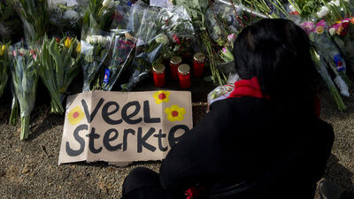 Hollanda'da sessiz yürüyüş