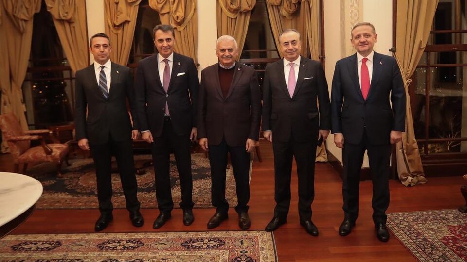 Binali Yıldırım, kulüp başkanlarıyla buluştu