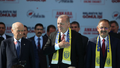 Cumhurbaşkanı Erdoğan: 31 Mart'ta hesaplaşma değil geleceği tayin günü