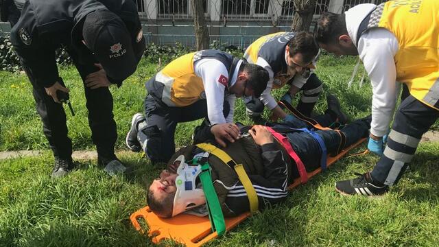 Olayı gören yardımına koştu! O ise...