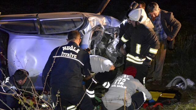 Muğla'da feci kaza! 1 ölü, 2 yaralı