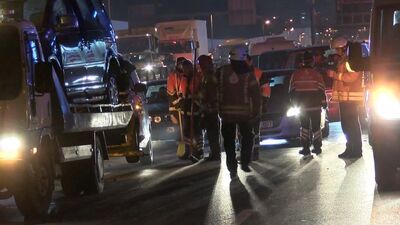 Aynı noktada peş peşe iki kaza: 7 yaralı