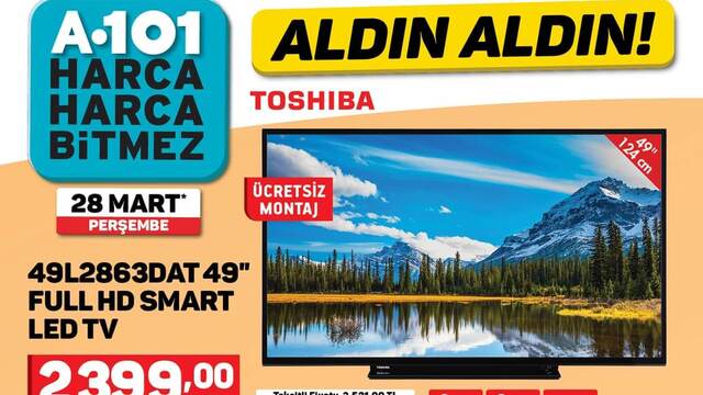 A101 28 Mart 2019 kataloğu yayınlandı!