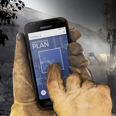 Bu telefon ağır işlerde çalışanlar için üretildi