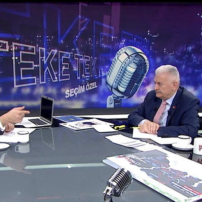 Binali Yıldırım Habertürk'e konuştu