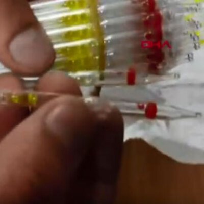 541 tüp! Bu karede yaklaşık 10 milyon TL yatıyor