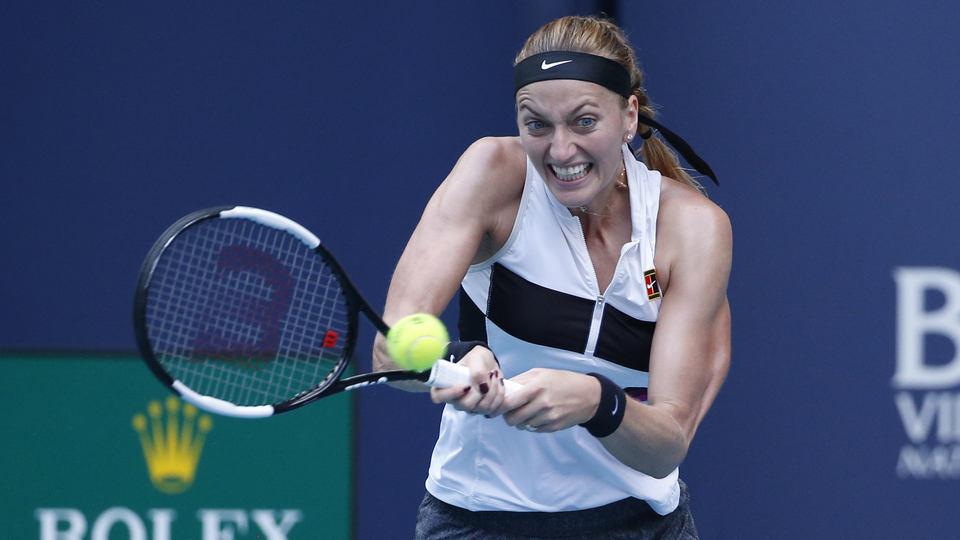 Kvitova çeyrek finalde elendi