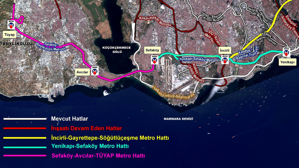 Yeni metro projesi yola çıktı
