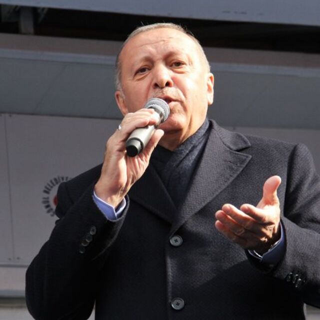 Erdoğan: Bir grup imha edildi!