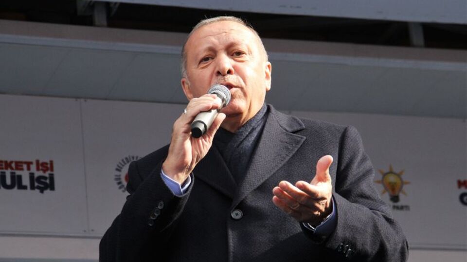 Erdoğan: Bir grup imha edildi!