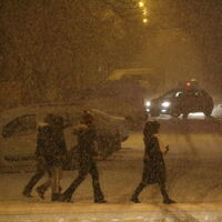 Kars, baharda da kış!