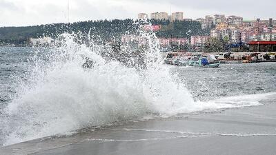 Marmara Denizi'nde fırtına uyarısı
