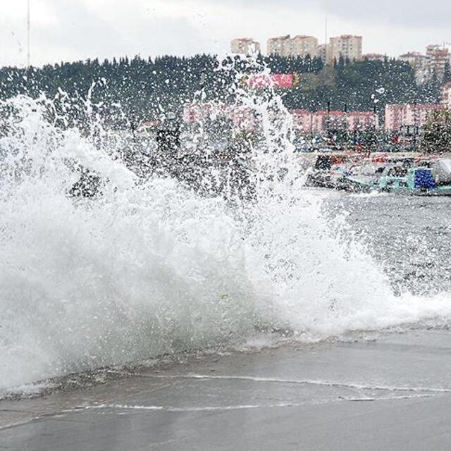 Marmara Denizi'nde fırtına uyarısı