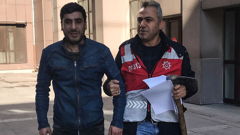 Elinde balta 'Adaletimle geldim' demişti, ifadesi şaşırttı