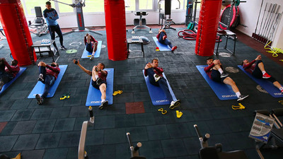 Trabzon'da Antalya maçı hazırlıkları