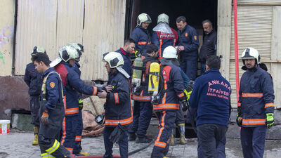 Ankara'da yangın faciası: 5 ölü!