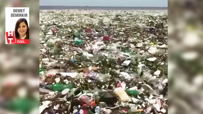 Dalga dalga plastik...